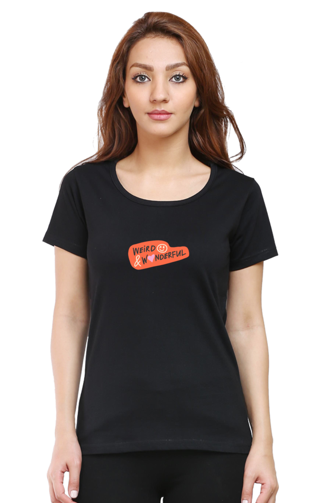 Female Round Neck Half Sleeve T Shirt