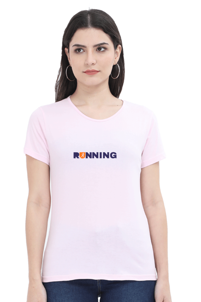 Female Round Neck Half Sleeve T Shirt