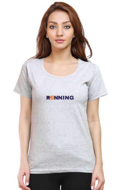 Female Round Neck Half Sleeve T Shirt