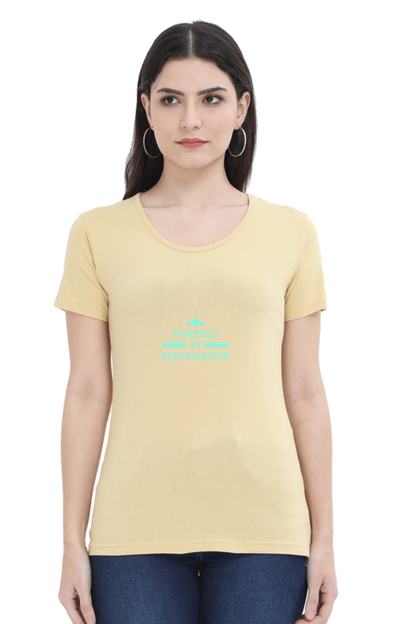 Female Round Neck Half Sleeve T Shirt