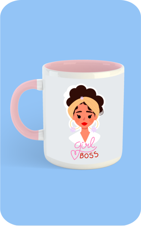 Light Pink Coffee Mug